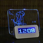 Skrivbare clock radio